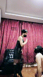 【冷颜】长靴黑丝踢裆_鞭打sp耳光_掐乳bf47068封面图