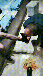 【西北傻子】开发足疗店双素人-踩踏水果喂食bf48492封面图