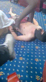 【黑冰】情侣主首调-跪舔皮鞋黑丝_物化脚垫JS241212-27封面图