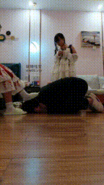 【乐乐】双S-捆绑白袜塞嘴虐打JS250103-34封面图