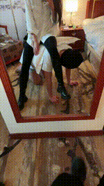 【苒溪】吊绑长靴白袜连环踢裆_骑马bf48021封面图