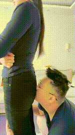 【埋汰】瑜伽裤女神S-玉足蹂躏奴JS250106-9