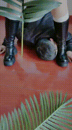 【文文文文】双S-黑白长靴素人暴力踢踹JS250113-41封面图