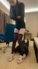 【沅芷大人】古驰脏脏鞋黑丝碾压踩bf49439封面图