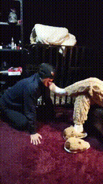 【尊主】毛拖鞋捂白袜强迫舔JS250108-8封面图