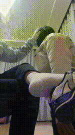 【拽拽】近距离闻舔白棉袜JS250107-16封面图