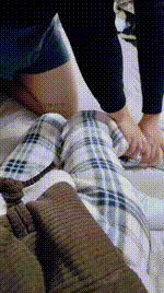 【小羊咩咩】白棉袜玩虐废物家奴JS250123-43封面图