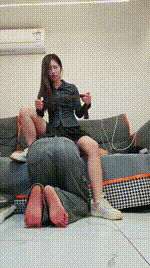 【嘉妮】抽耳光_重度sp_白船袜塞嘴_踩踏bf49120