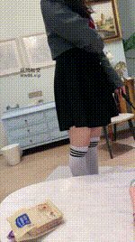 【喵喵大王】JK学院风-及膝白袜踩_赏赐圣水_抽耳光JS250103-33