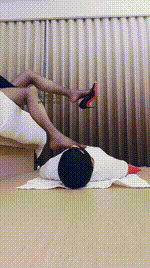 【米小糖】黑丝高跟碾压踩虐bf49134封面图