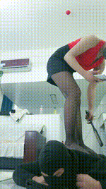 【卡罗琳】白领S-黑丝高跟虐家奴JS250120-28封面图