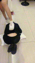 【小凤梨】双S-小白鞋白袜轮流踢踹虐打JS250112-54封面图