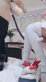 【黑心小魔女】洛丽塔S-捆绑虐乳滴蜡_舔闻脏鞋白丝JS250224-6封面图