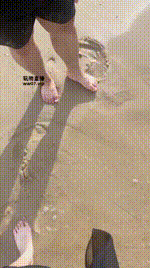 【沐沐】海边踩踏虐废物JS250517-7封面图