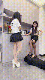 【朵朵】双素人S-黑白丝虐杀bf53648封面图