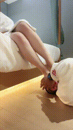 【普西】睡前臭脚丫恋足舔JS250704-38封面图