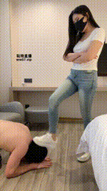 【御清】小白鞋踩踏-牛仔裤窒息【双视角版】bf51814_1封面图