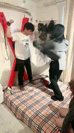 【伊潼】X刑架捆绑情侣奴虐JS250408-14