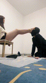 【虞姬】高跟肉丝脚舔-转胯狗爬bf53161封面图