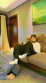 【素人抽水机】皮鞋原味白袜气味辱JS250425-4封面图