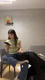 【黛梦】品尝白袜玉足-牛仔裤坐脸JS250514-10封面图