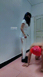 【玥月学生主】双S-素人学生主暴力踢踹JS250617-14