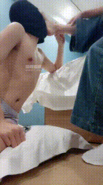 【沐沐】小白鞋船袜玩虐奶狗JS250615-38封面图