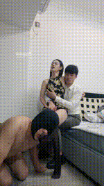 【馨馨】情侣主脚下卑贱绿帽JS250624-37封面图