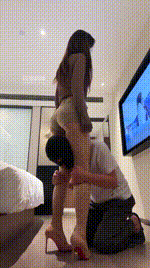 【小x大王】高跟丝袜美腿诱惑踩虐bf54377