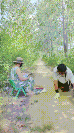 【小野猫】户外遛狗舔脚骑马JS250709-27封面图