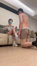 【妍妍】强迫舔脏鞋白棉袜JS250923-3