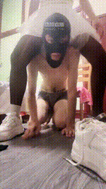 【小鱼】面具女神S-捂原味黑丝白袜辱JS250815-38封面图