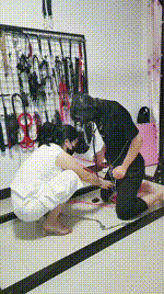 【啊黎】捆绑关狗笼体验JS250710-17