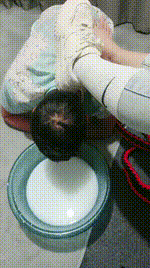 【娜S】狗嘴伺候-赏赐喝洗脚奶JS251024-34封面图