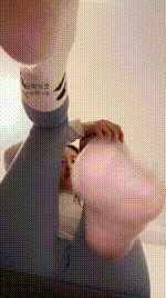 【希娜】白棉袜瑜伽裤诱惑250218-23封面图