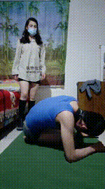 【女王S】长靴踩虐踢踹_骑马驯化JS250104-37封面图