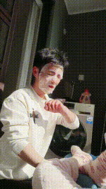 【薇薇】阳台调-粉棉袜调下跪奴JS250224-27