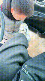 【梦露】五花大绑-户外强迫舔脏鞋JS250116-9