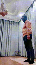 【拽拽】跪舔脏毛拖鞋棉袜_踩踏JS241212-31封面图