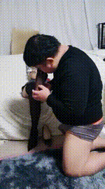 【月月公主】沉浸式-狂舔黑丝高跟美腿JS250107-17封面图