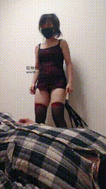 【思纯】黑丝高跟玩虐_丝袜套头_鞭打JS241223-13封面图