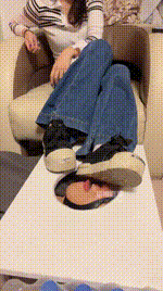 【玥野兔】物化-脏鞋原味鞋袜脚JS251008-43