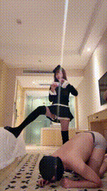 【米琦】长靴连环踢裆-胯下辱bf59358封面图